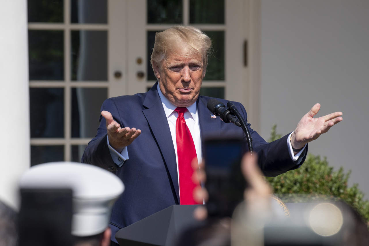 도널드 트럼프 미국 대통령. [AP]