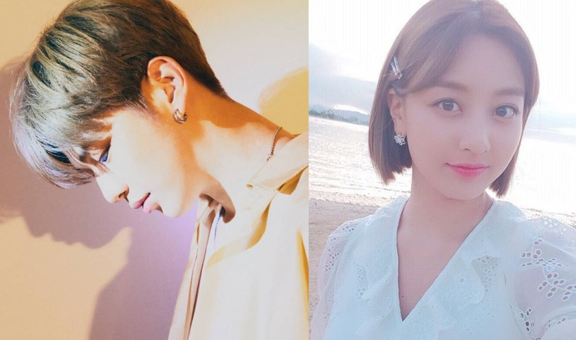 워너원 출신 강다니엘과 걸그룹 트와이스 리더 지효가 열애설에 휩싸였다. [인스타그램 캡처]