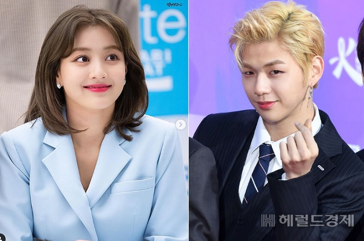 열애설 보도 3시간 만에 장문의 글을 통해 열애를 인정한 가수 강다니엘과 트와이스 멤버 지효에 대해 누리꾼들의 축하의 글이 이어지고 있다. [트와이스 지효 인스타그램 캡처·OSEN]