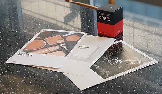 한솔제지가 지난 1월 새로 출시한 고급 패키징용지 ‘CCPⓝ(씨씨피엔·)’.