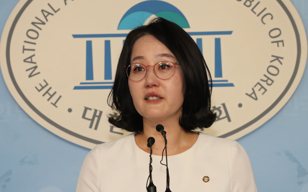 김현아 자유한국당 원내대변인. [연합]