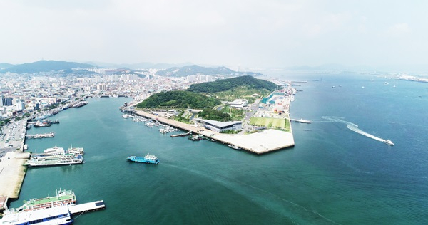 목포 삼학도 전경. [목포시]