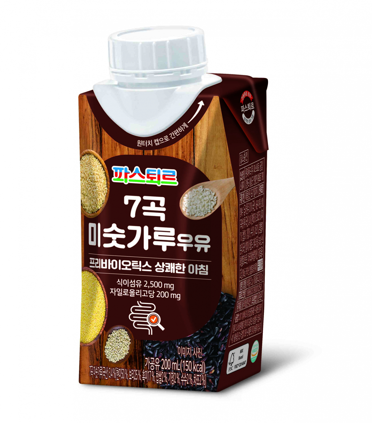 파스퇴르 7곡 미숫가루우유 [롯데푸드 제공]
