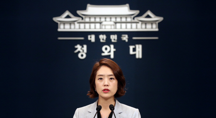 Cheong Wa Dae spokesperson Ko Min-jung (Yonhap)