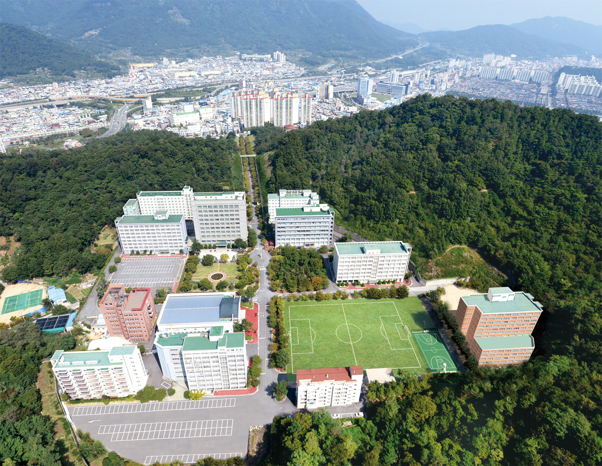 창신대학교 전경. [부영그룹 제공]