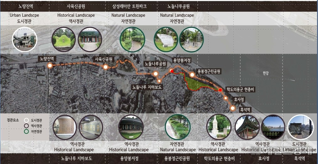 동작구 관광벨트. [동작구 제공]