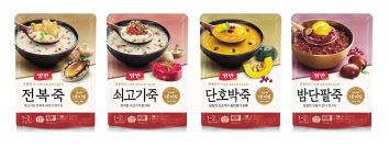 양반 파우치죽 4종. [동원F&B 제공]
