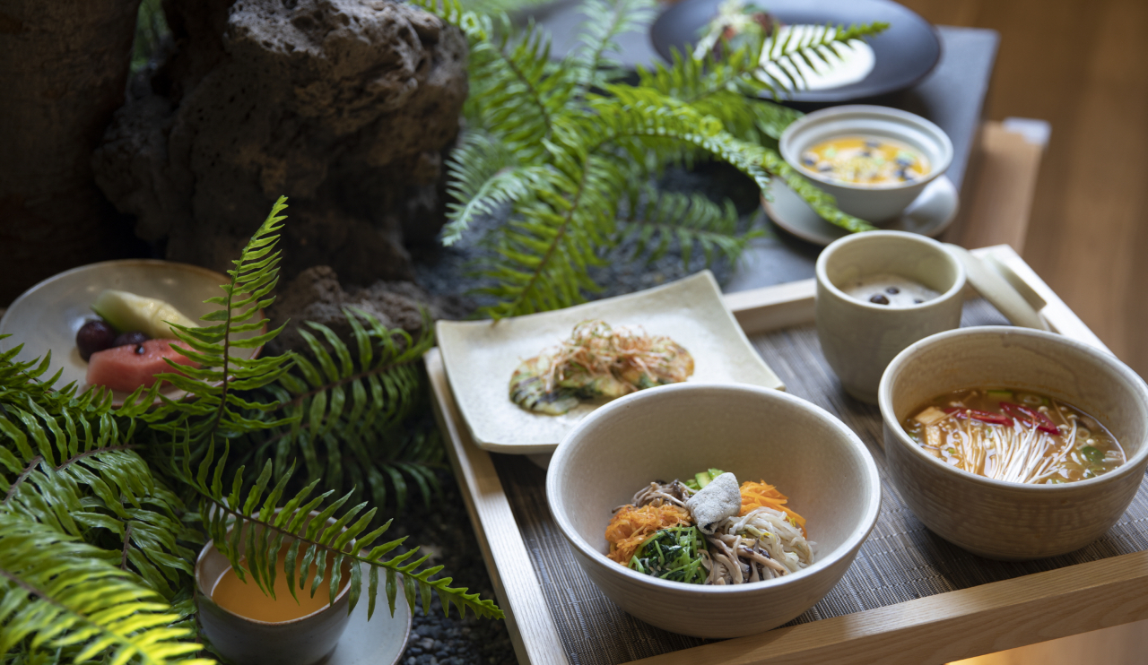 제주선 비건(Vegan) 메뉴 세트 [제주신화월드 제공]