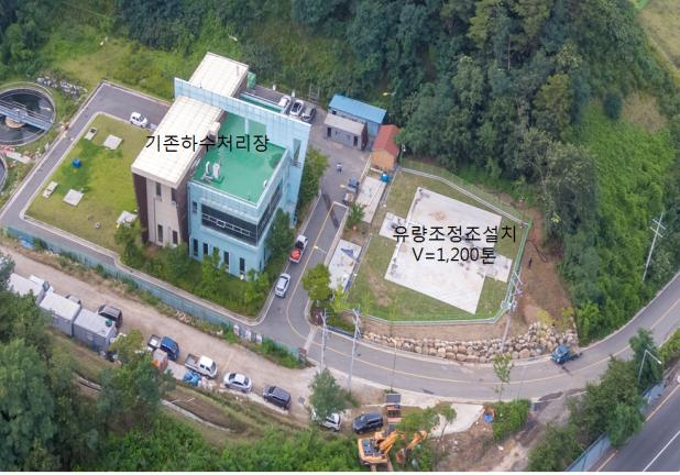 강동하수처리장 전경