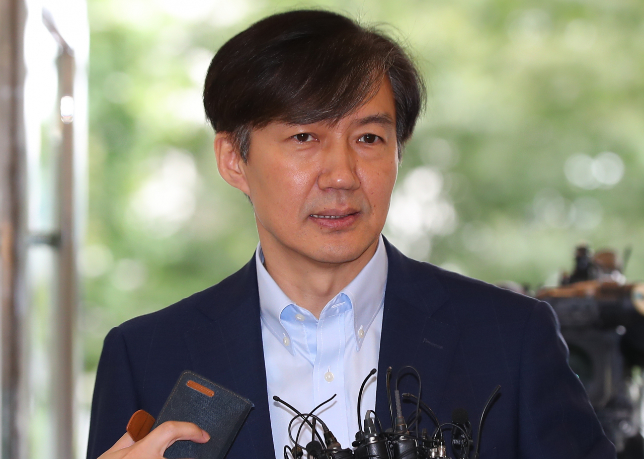 조국 법무장관 후보자. [연합]
