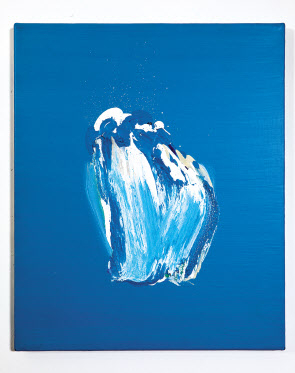Jinsu Han, Summer Water, acrylic on canvas, 38x45cm, 2019