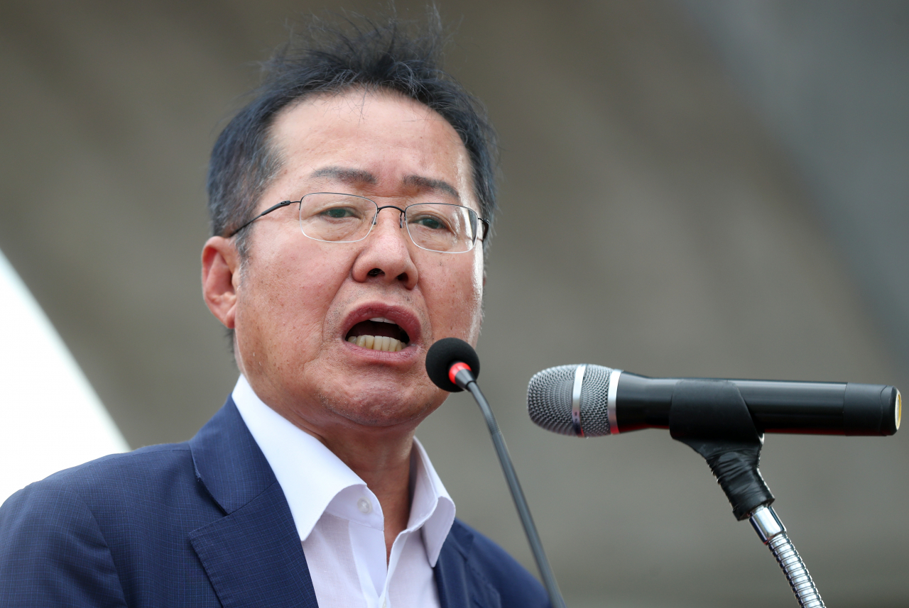 홍준표 자유한국당 전 대표. [연합]