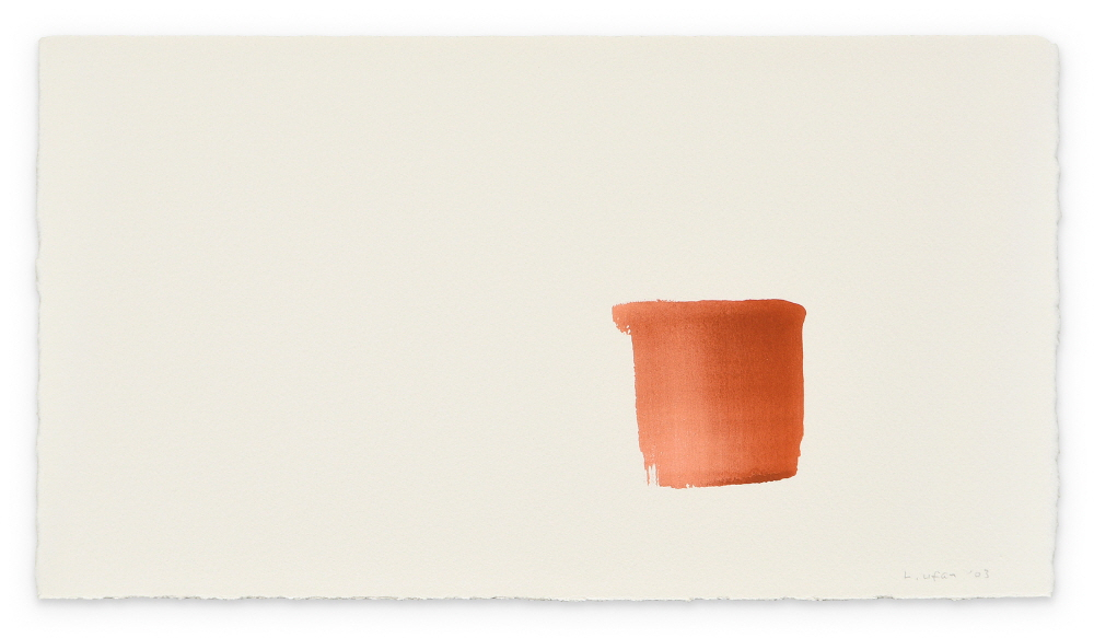 이우환 / 조응 / 종이에 수채 / 31&times;56cm / 2003 [사진제공=헤럴드아트데이]