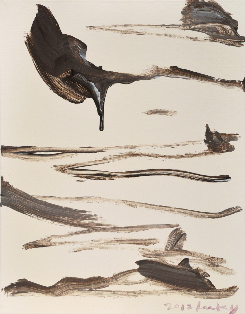 이건용 / 무제 / 캔버스에 아크릴 / 53&times;40.9cm (10호) / 2012 [사진제공=헤럴드아트데이]