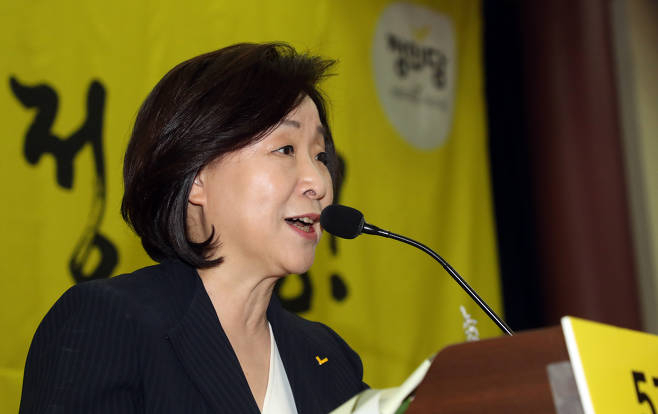 심상정 정의당 대표. [연합]