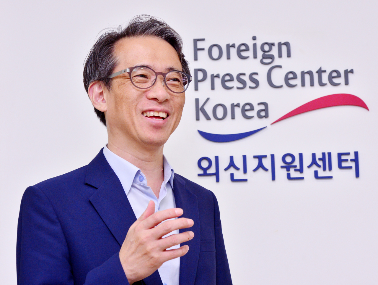 Korean Culture and Information Service Director Kim Tae-hoon. Park Hyun-koo/The Korea Herald