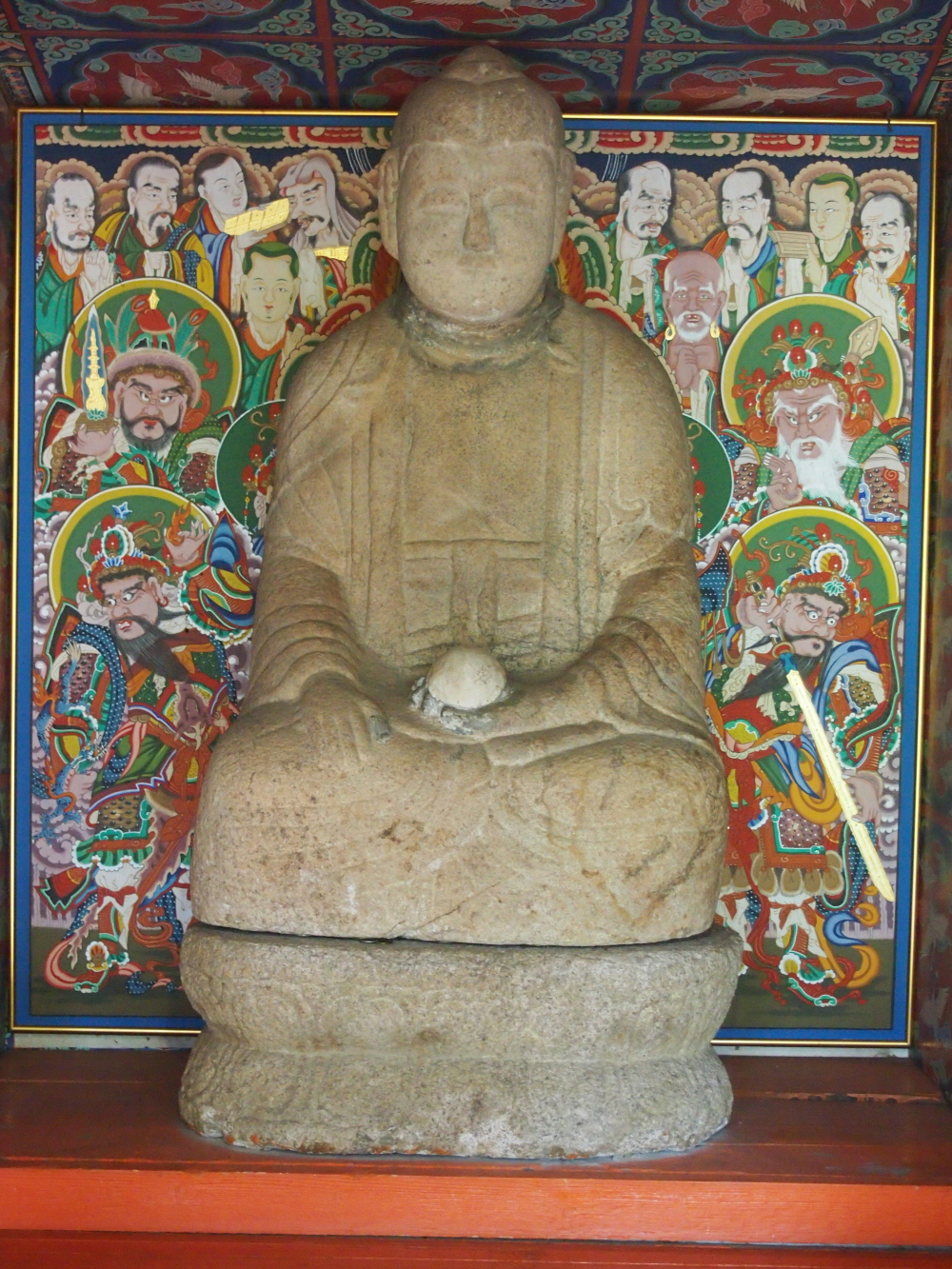 상운사 석불좌상