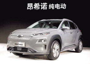 현대차의 소형SUV 전기차 엔씨노 EV