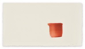 이우환 / 조응 / 종이에 수채 / 31×56cm / 2003  [헤럴드아트데이]