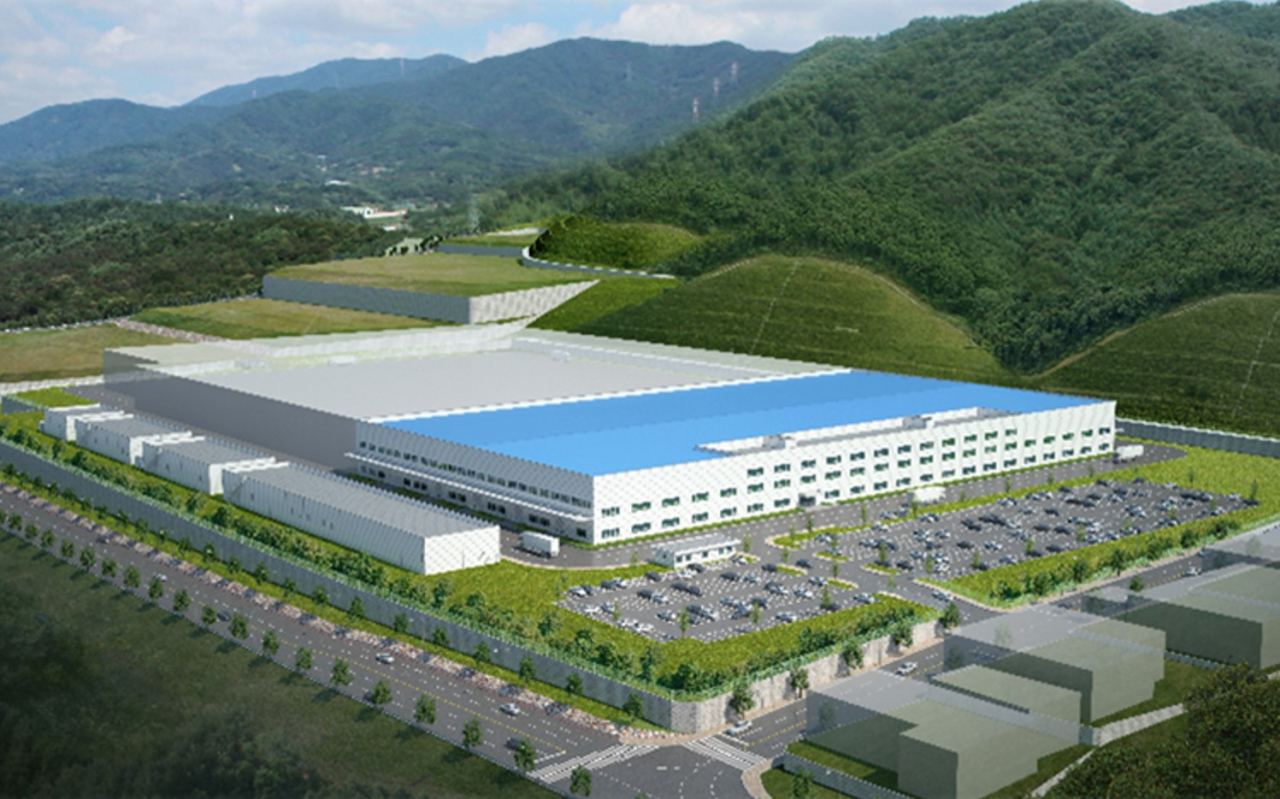 현대모비스 친환경부품 울산공장 조감도. [현대모비스 제공]