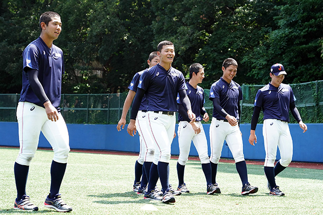 오는 30일 개막하는 제29회 세계야구소프트볼연맹(WBSC) 기장 세계청소년야구선수권대회(18세 이하)에 출전하는 일본 대표팀의 훈련 모습. [일본 야구 대표팀(사무라이 재팬) 홈페이지 캡처]