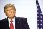 G7회의에 참석한 트럼프 대통령. [로이터]