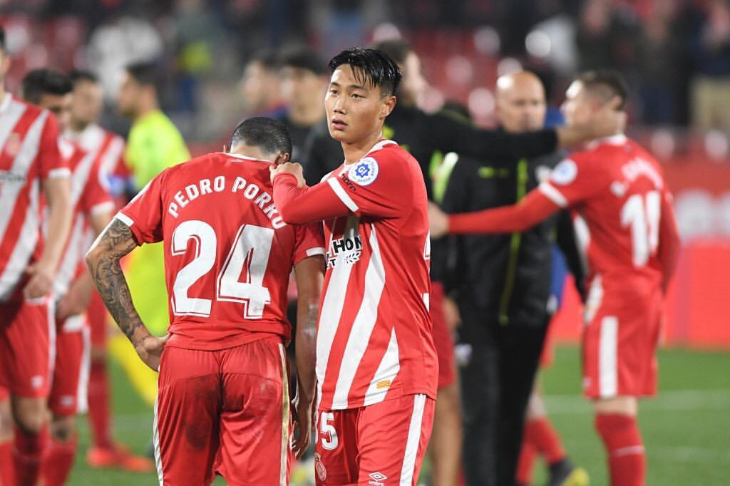 백승호가 독일 프로축구 분데스리가2(2부리그) 다름슈타트와 3년 계약한 것으로 30일 확인됐다. 스페인 프로축구 라리가2(2부리그) 지로나FC 시절의 백승호. [백승호 인스타그램 캡처]