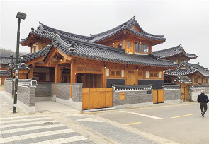 은평구 진관동에 신축한 한옥. [서울시 제공]