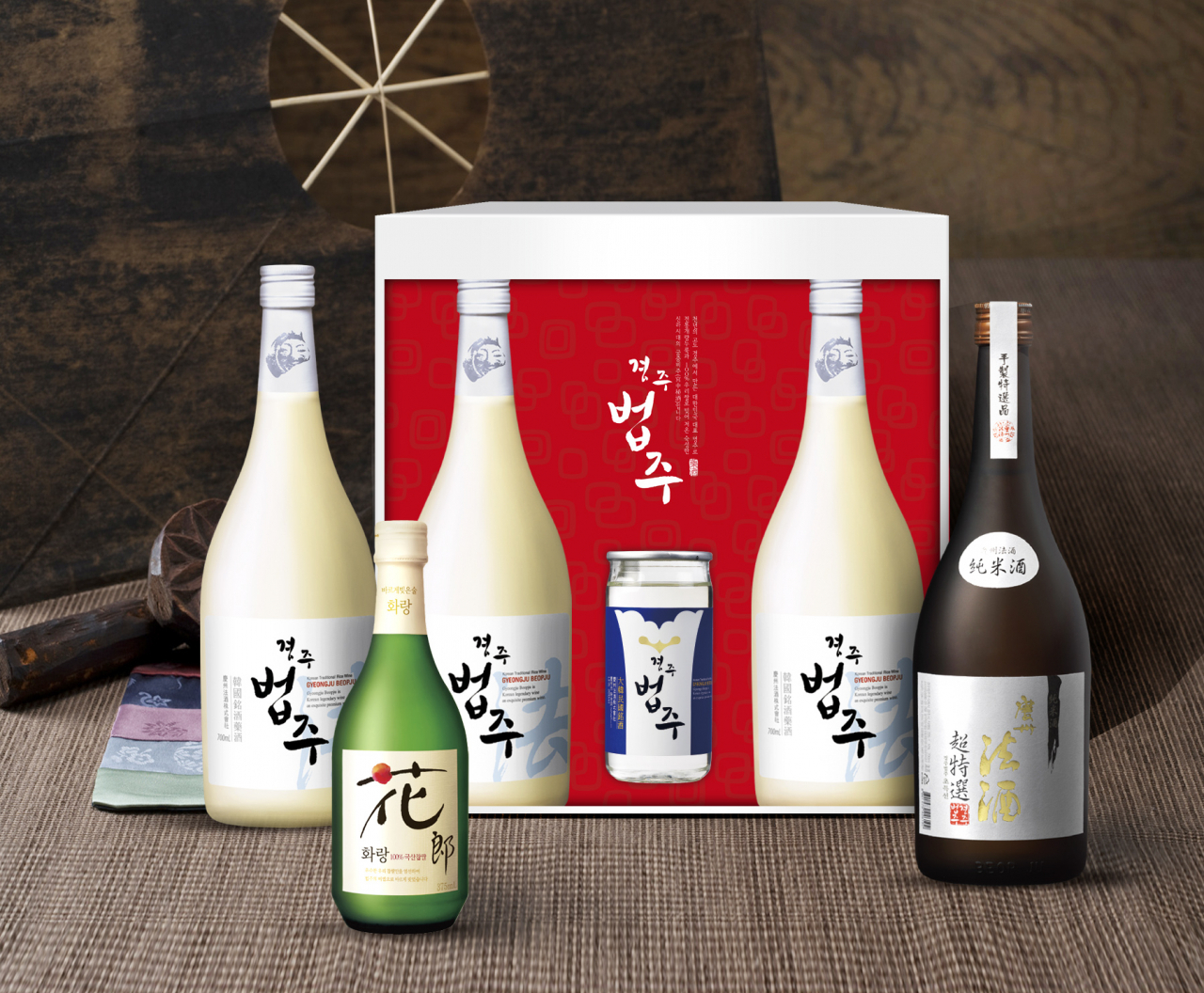 2019 추석 선물세트 사진.[경주법주(주) 제공]