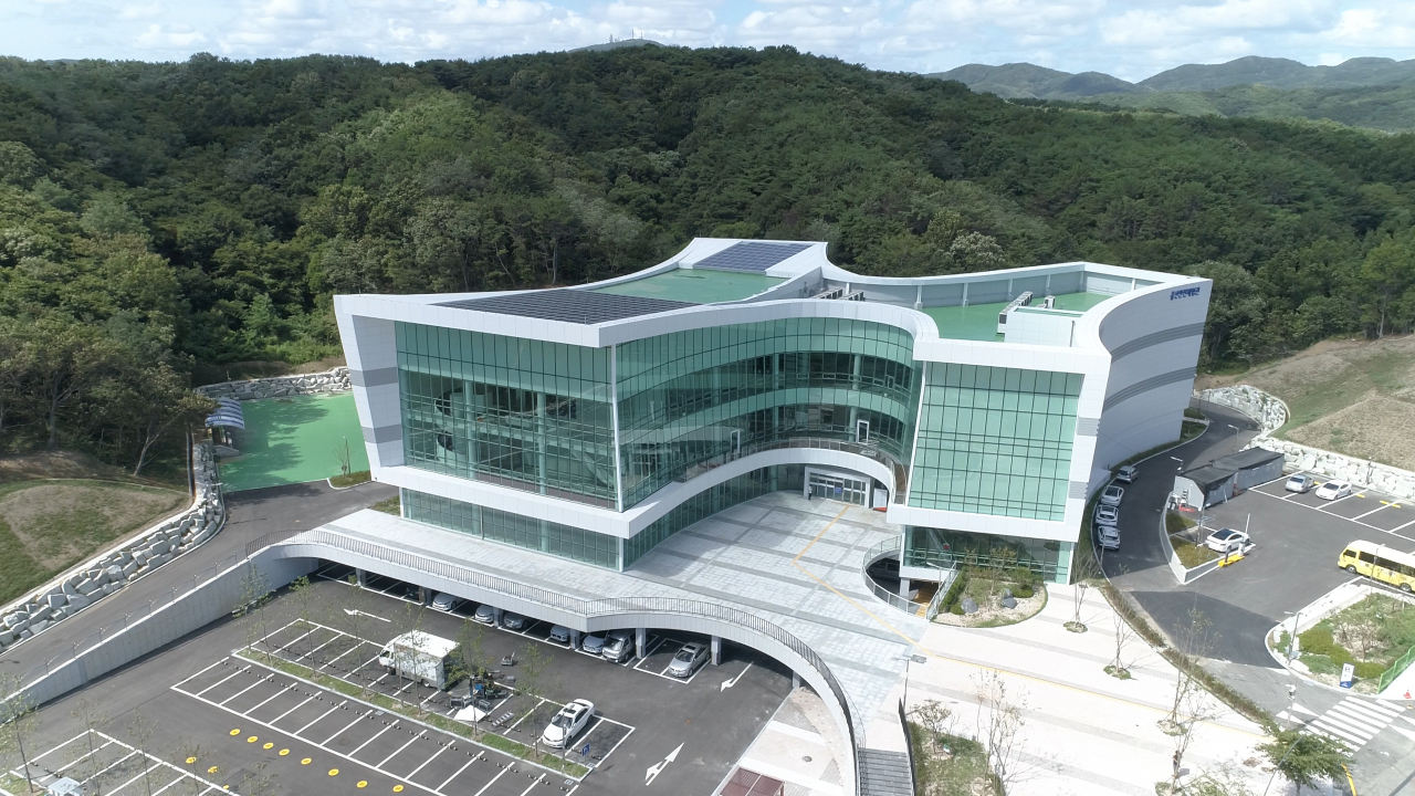 울산시 북구 정자동에 있는 울산안전체험관 전경.