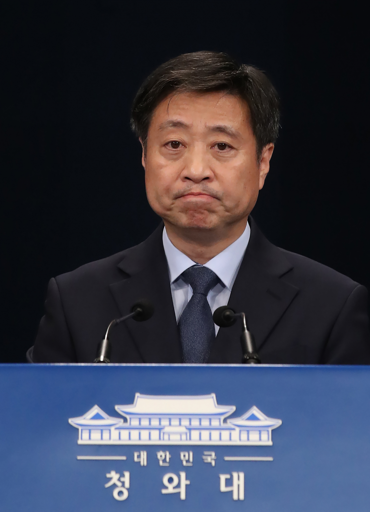 윤도한 청와대 국민소통수석 [연합]