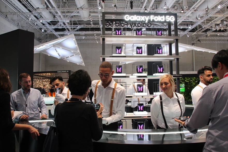 "Galaxy" zone at IFA 2019 (Lim Jeong-yeo/The Korea Herald)