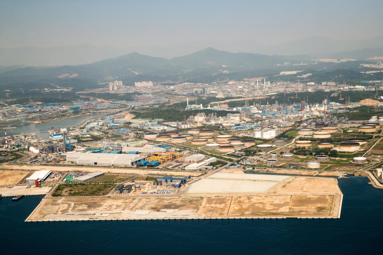 동북아 에너지허브항 주변 전경[사진=울산시 제공]