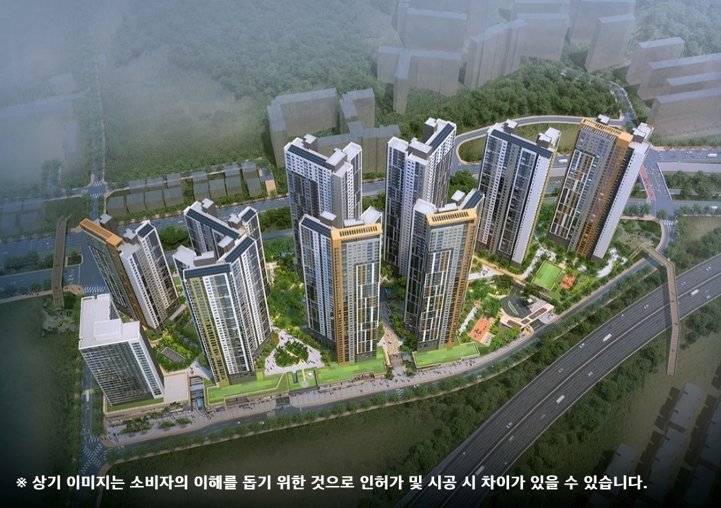 SK건설 ‘루원시티2차 SK리더스뷰’ 조감도