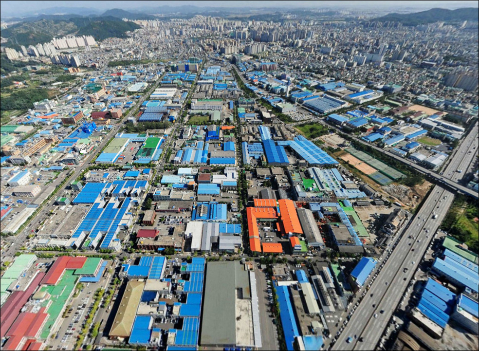 주안산업단지 전경