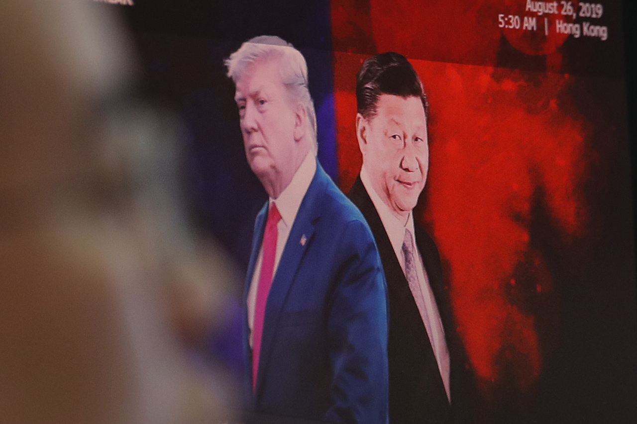 트럼프 미국 대통령(왼쪽)과 시진핑 중국 국가주석. [AP]