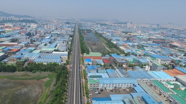 인천 남동산업단지 전경