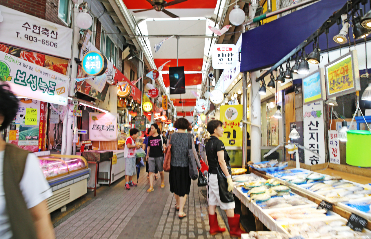 지난 9일 도봉구 신창시장 모습. [도봉구 제공]