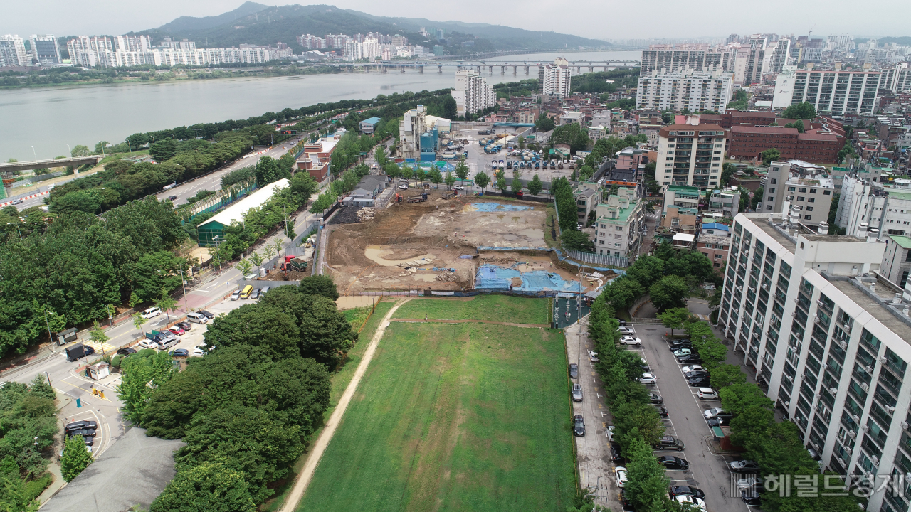 삼표 풍납공장 부지. [송파구]