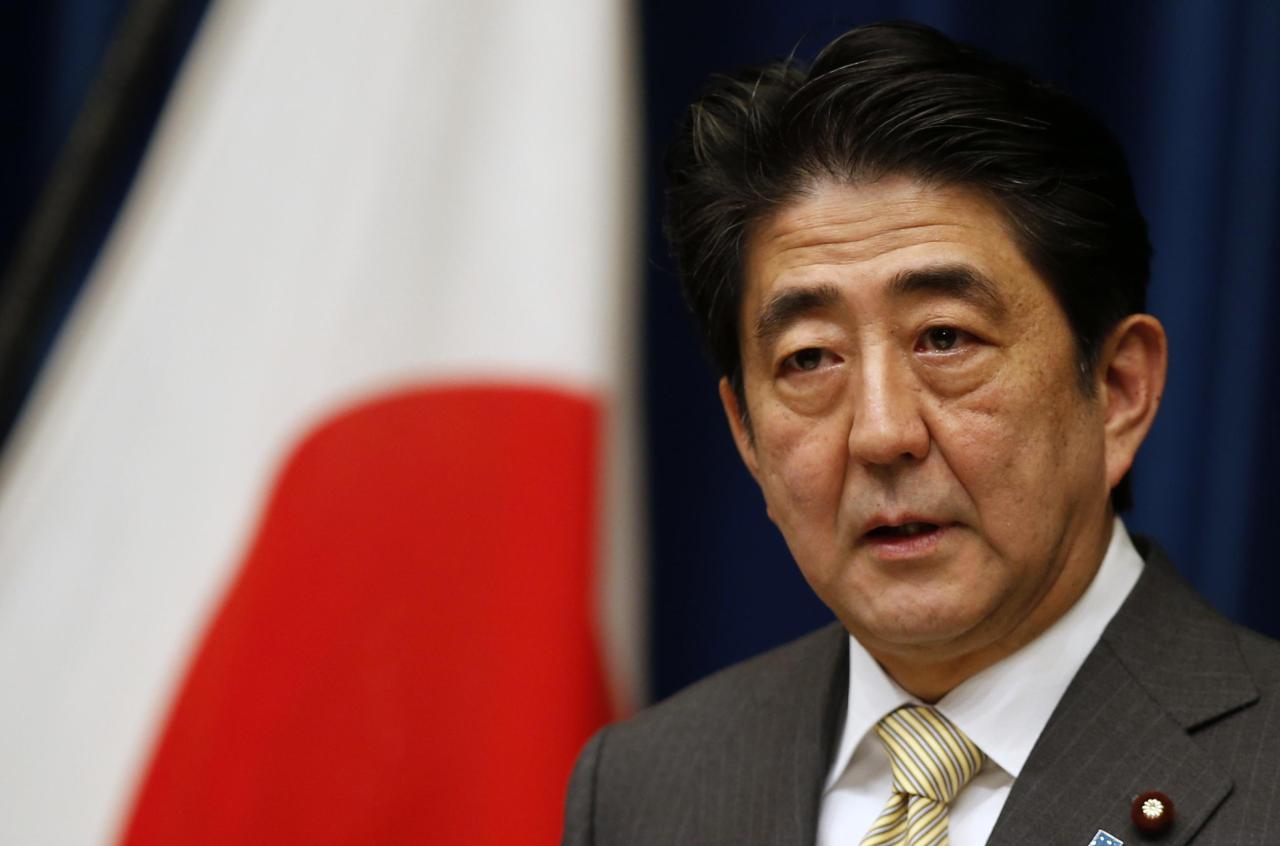 Japanese Prime Minister Sinzo Abe. Yonhap