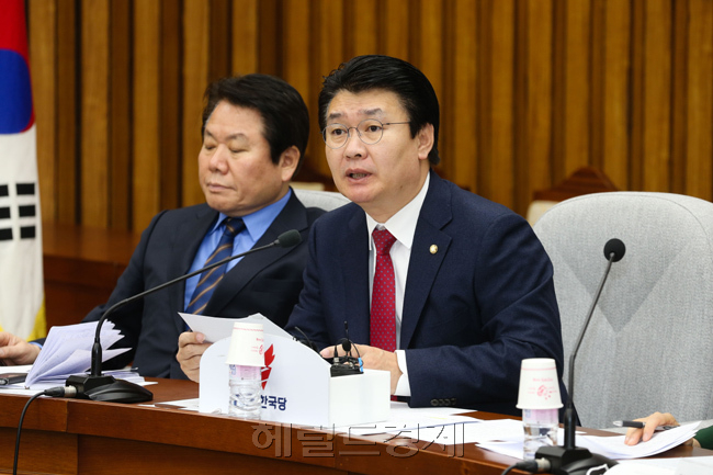 정용기 자유한국당 정책위의장. [연합]