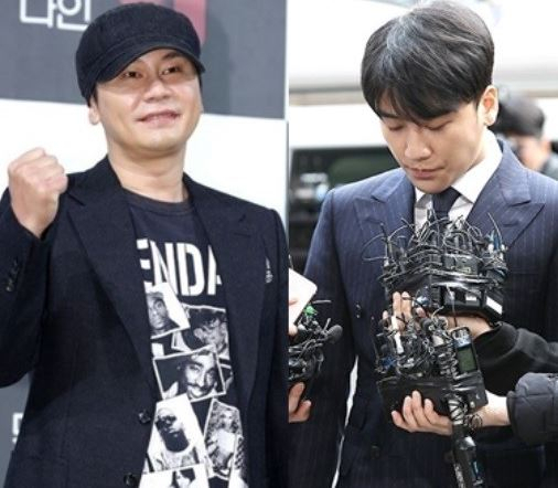 다음 주 2차 소환조사를 받는 양현석 대표와 승리 [연합]