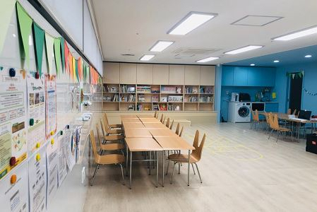 망원1동 우리동네 키움센터 내부 모습. [마포구 제공]