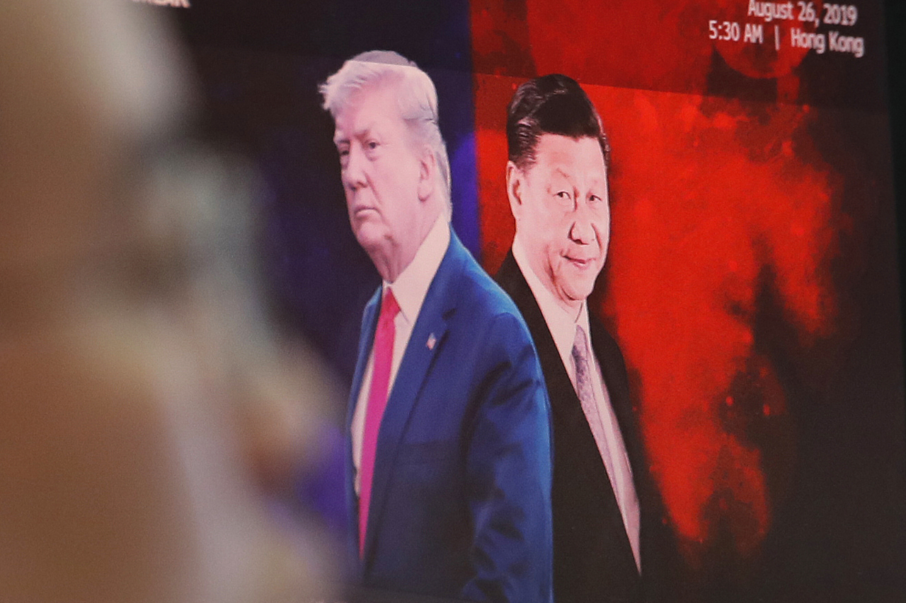 도널드 트럼프(왼쪽) 미국 대통령과 시진핑 중국 국가주석[AP]