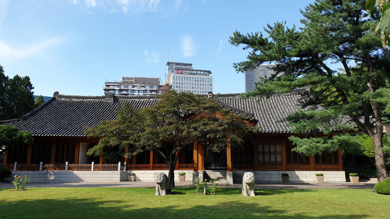 주한 미국대사관저 ‘하비브 하우스’. [연합]
