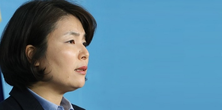전희경 한국당 대변인. [연합]