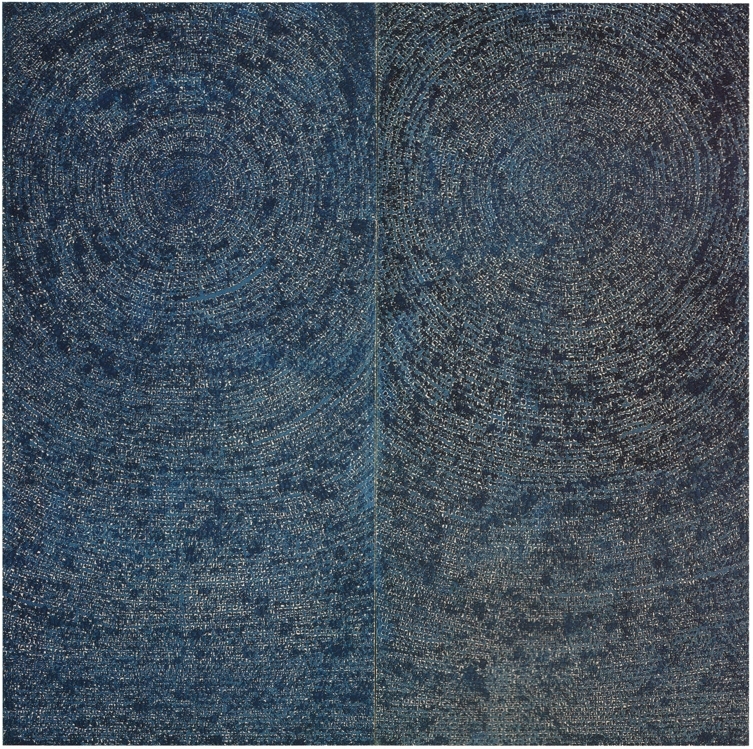 This image of Kim Whan-ki's "05-IV-71 #200 (Universe)" was provided by Christie's. (Yonhap)