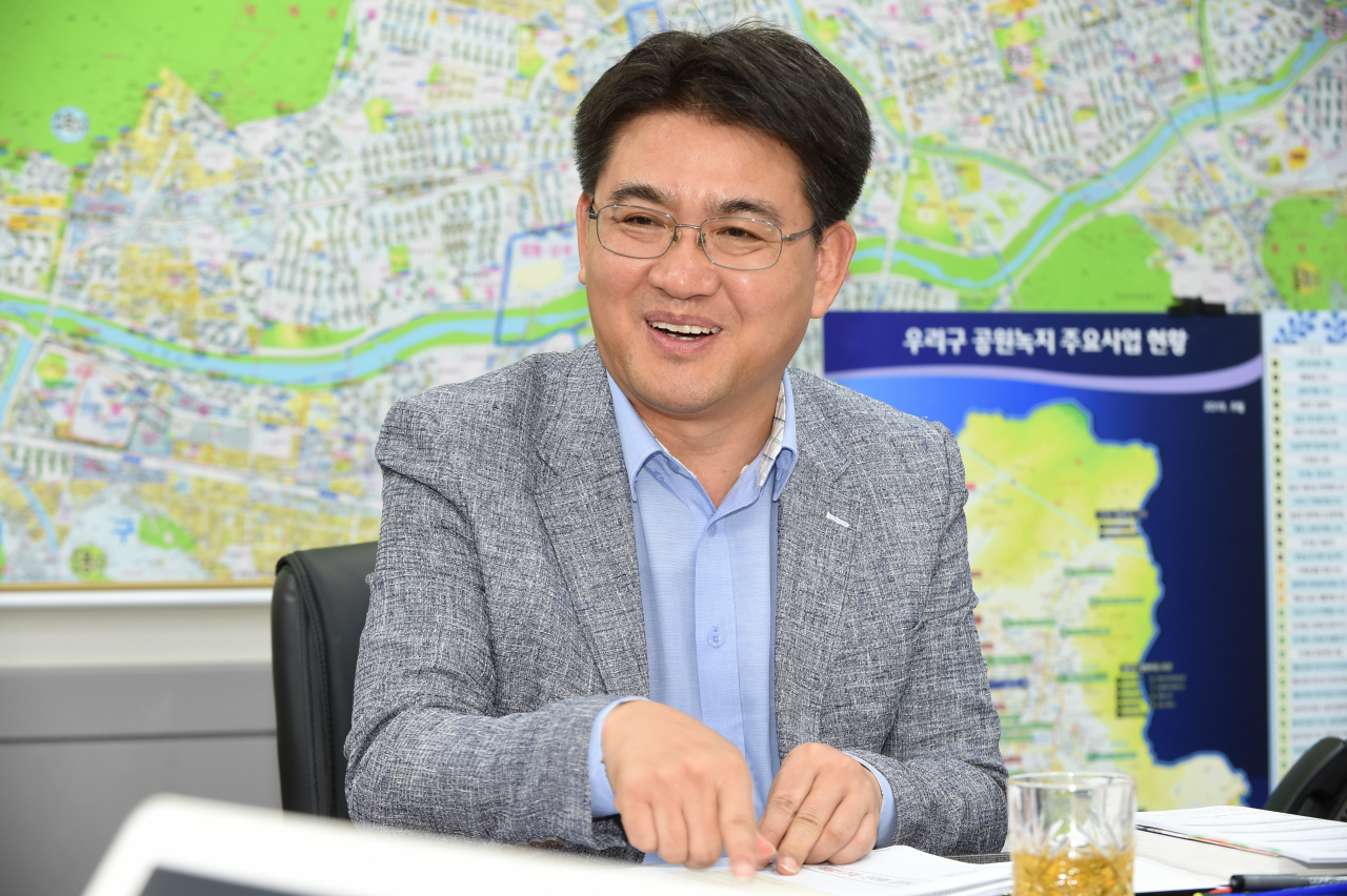 오승록 노원구청장은 ‘오늘이 행복하고 내일이 기대되는 노원’을 만드는 데 중점을 둔다고 밝혔다.