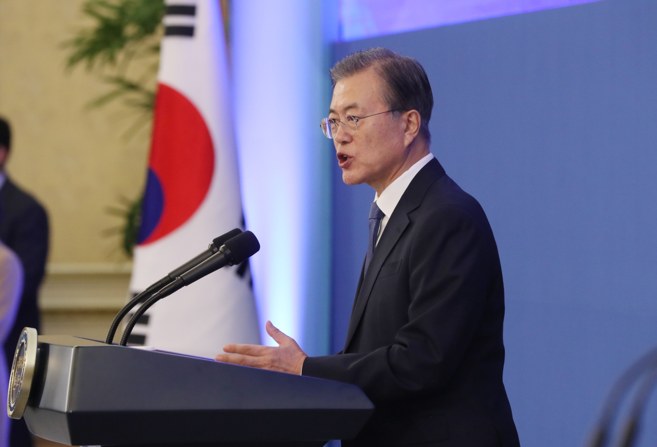 President Moon Jae-in (Yonhap)