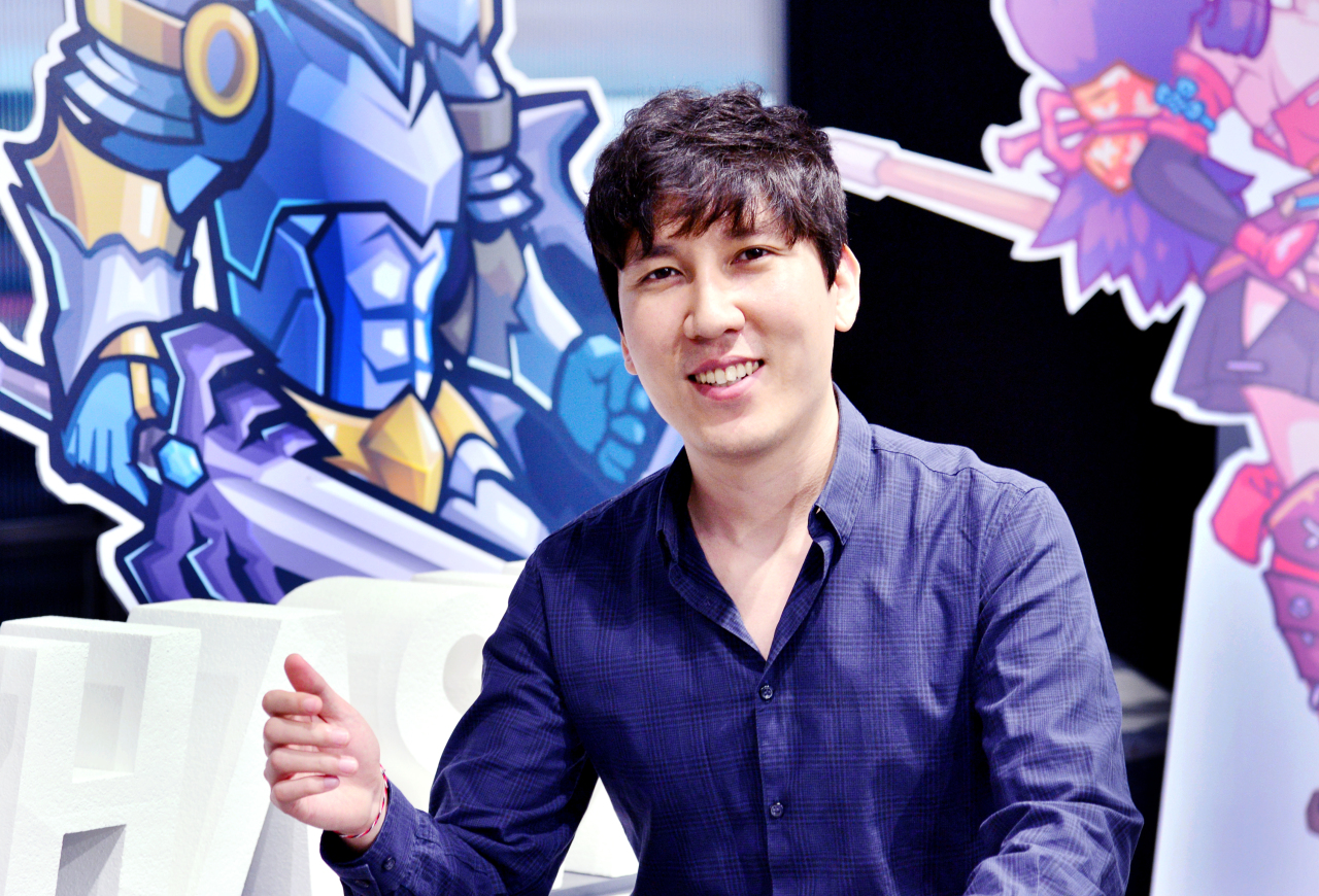 Blockchain accelerator Hashed CEO Simon Kim Park Hyun-koo/The Korea Herald
